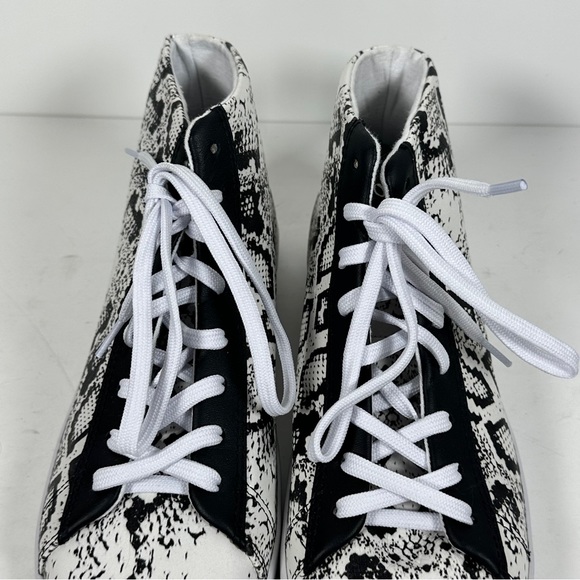 NWB OTBT Hologram in Snake Print High Top Sneaker - Picture 5 of 12